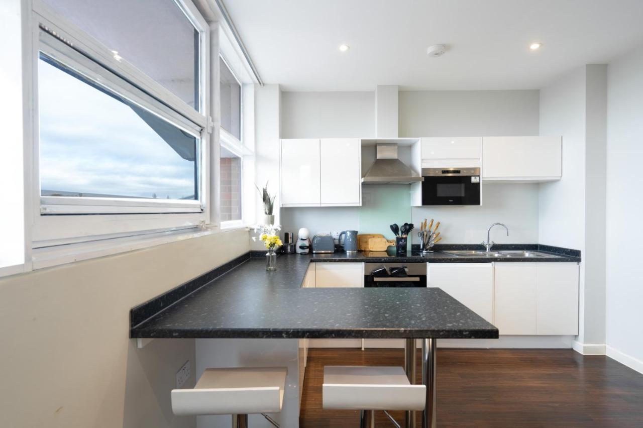 Superb Studio Apartment Londra Exterior foto