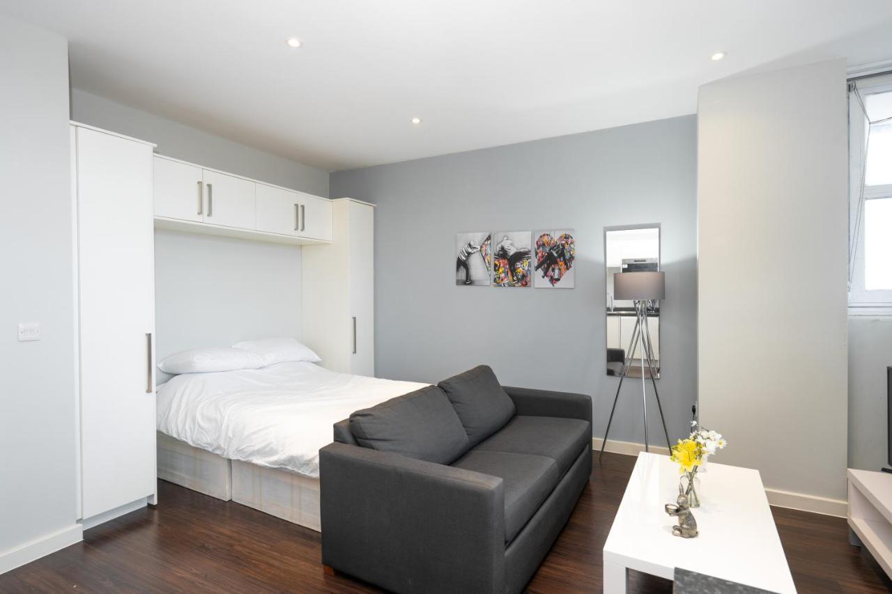 Superb Studio Apartment Londra Exterior foto